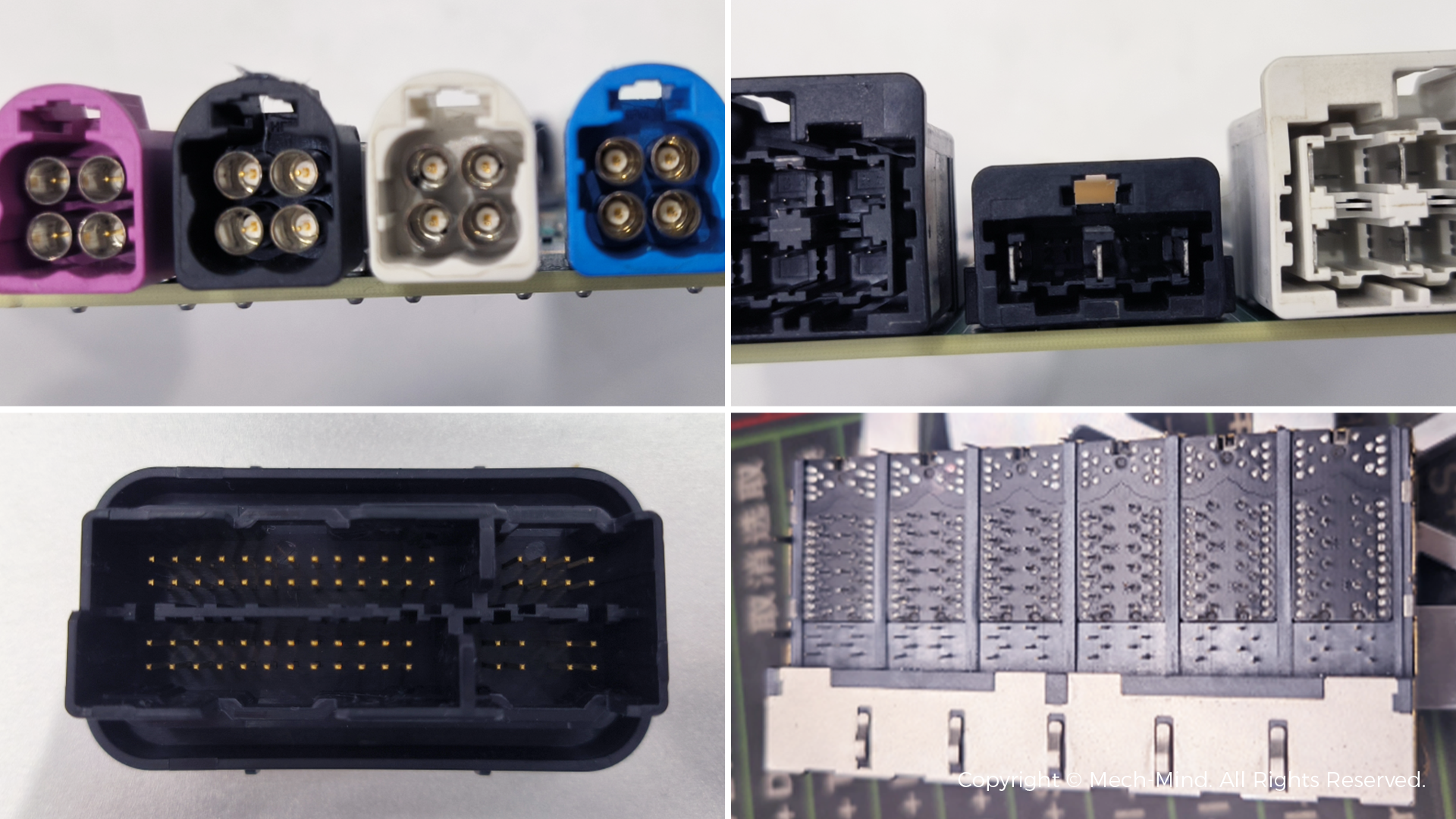 快速全检、软硬一体、便捷交付——梅卡曼德3D线激光技术+AI测量软件赋能汽车连接器Pin针精密测量
