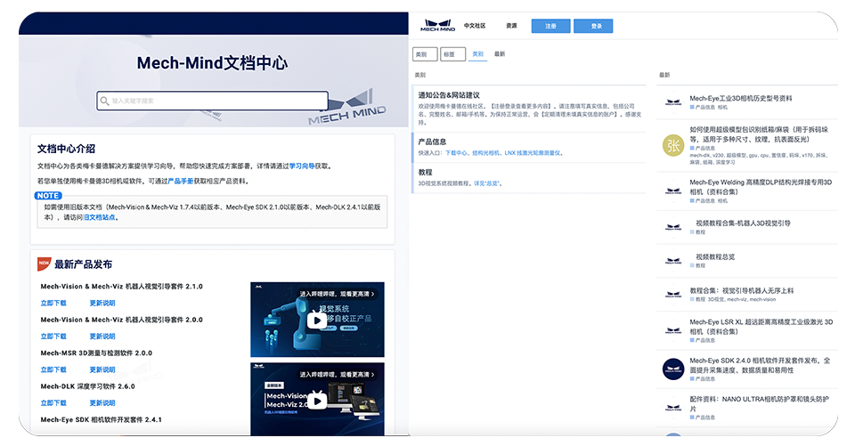 产品资料 & 培训体系完善