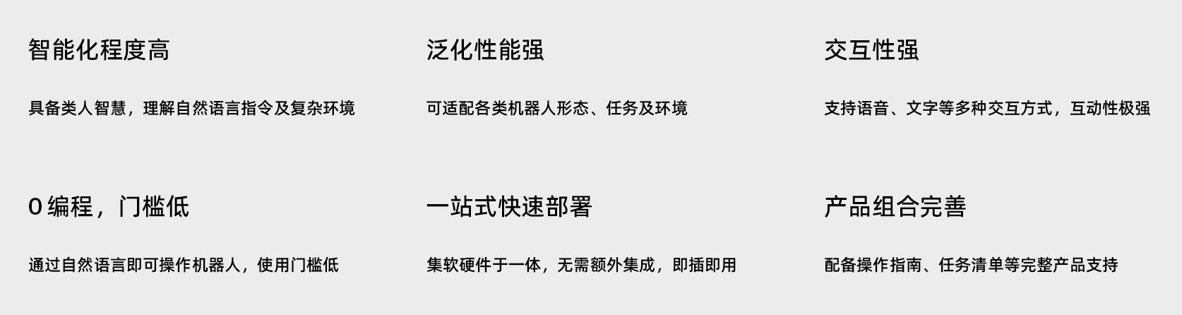 核心产品优势